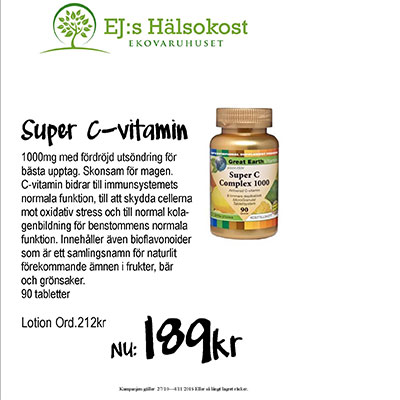Super C-vitamin